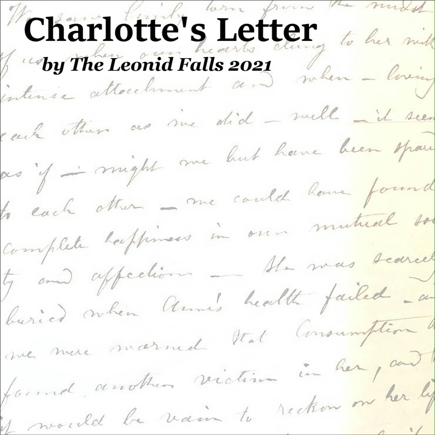 Charlotte's Letter front cover